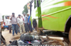 Udupi: Serial accident in Kundapur, bike rider critical